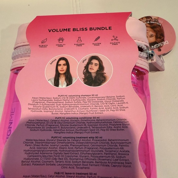 Design Me Volume Haircare Set New - Picture 2 of 3
